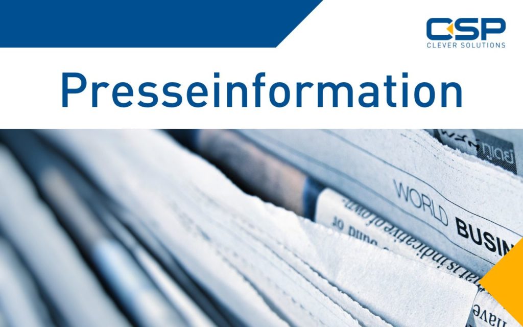 Presseinformation der CSP GmbH